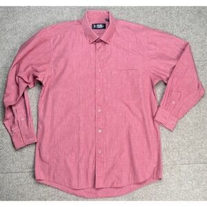 Versace Jeans Couture Vtg Mens Wrist Embroidered Long Sleeve Shirt Size 16 32/33